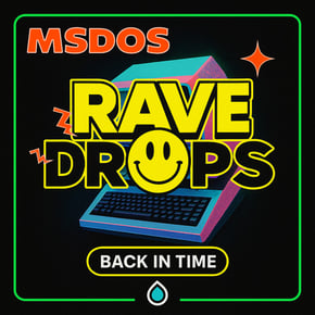 Rave Drops 3 by MSDOS Cover Art