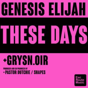 These Days by Conrad Subs & Genesis Elijah Cover Art