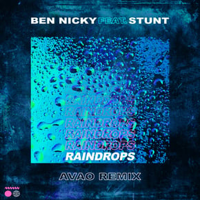 Raindrops (Avao Remix) by Dimension, Stunt & AVAO Cover Art