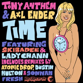 Time by Skibadee, Tony Anthem, Axl Ender & Lady Chann Cover Art