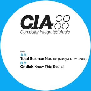 Nosher (Marky & S.P.Y Remix) / Know This Sound by Total Science & Gridlok Cover Art