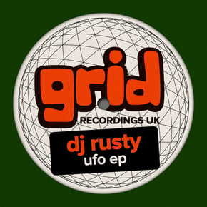 UFO EP by DJ Rusty Cover Art