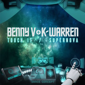 Touch It / Supernova by Mollie Collins, Benny V & K-Warren Cover Art