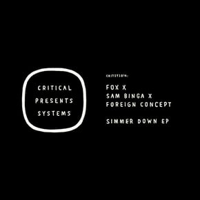 Critical Presents: Systems 014 - Simmer Down EP by Fox Cover Art