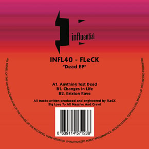 Dead EP by Fleck Cover Art