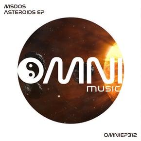 Asteroids EP by MSDOS Cover Art