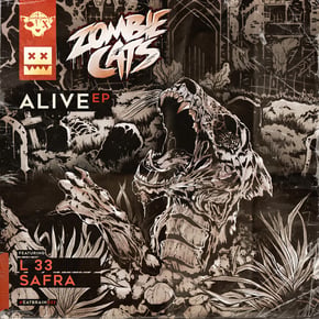Alive EP by Zombie Cats Cover Art