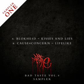 Bad Taste, Vol. 4 (Sampler 1) by BLOKHE4D & Cause4Concern Cover Art