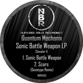 Sonic Battle Weapon LP (Sampler 1) by Quantum Mechanix Cover Art
