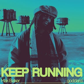 Keep Running by goddard. Cover Art