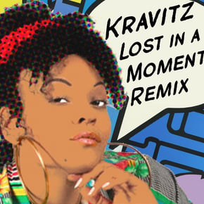 Lost In a Moment (Kravitz Remix) by Paper Dragon, Jasmine Knight & Kravitz Cover Art