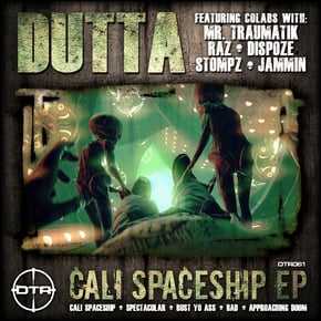 Cali Spaceship by Serum, Decoder, Dutta & Mr Traumatik Cover Art