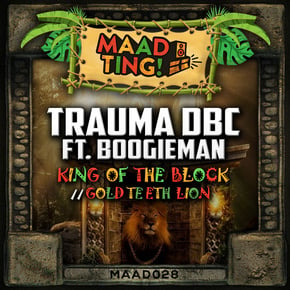 King of the Block / Gold Teeth Lion by Trauma DBC & theStandard Cover Art