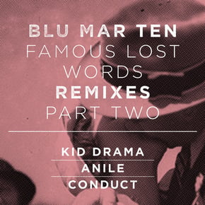 Famous Lost Words Remixes, Pt. 2 by Blu Mar Ten Cover Art