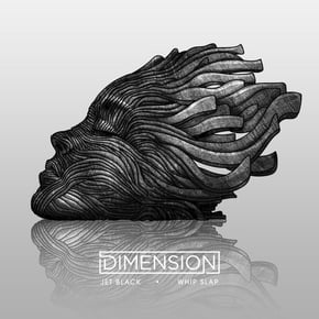 Jet Black / Whip Slap by Dimension Cover Art
