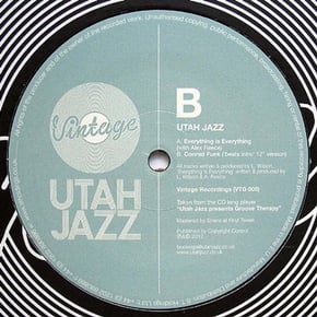 Everything Is Everything / Conrad Funk (Intro 12" version) by Utah Jazz Cover Art