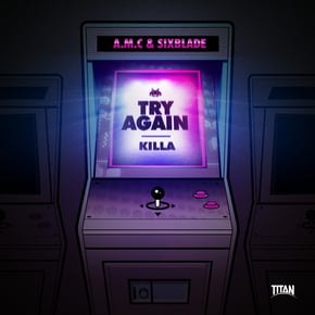 Try Again / Killa by K Motionz, A.M.C & Six Blade Cover Art