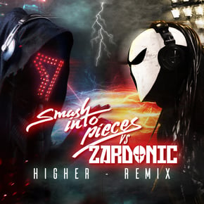 Higher (Zardonic Remix) by Zardonic & Smash Into Pieces Cover Art