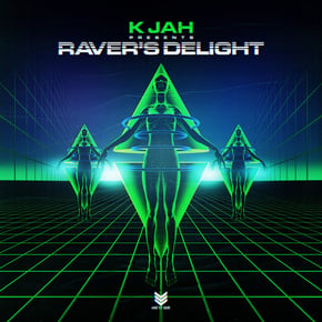 Ravers Delight Lp by K Jah Cover Art