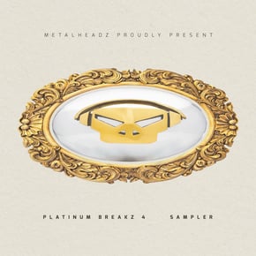 Platinum Breakz, Vol. 4 (Sampler) by John B, DLR, Digital & Script Cover Art