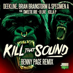 Kill That Sound (Benny Page Remix) by Deekline, Brian Brainstorm & Specimen A Cover Art