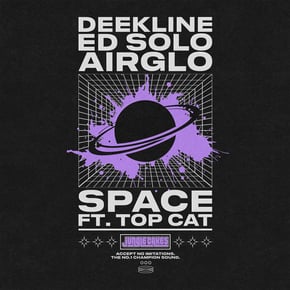 Space by Hidden Turn, Deekline, Ed Solo, AIRGLO & Top Cat Cover Art