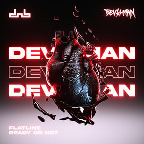 Flatline by Nu Elementz & Devilman Cover Art