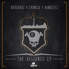 The Alliance EP by Handcutz Cover Art