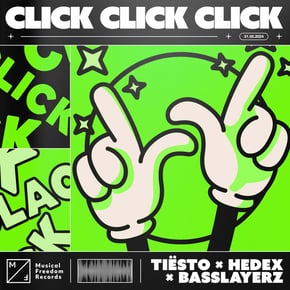 Click Click Click by Black Orchid, Hedex, Basslayerz & Tiësto Cover Art