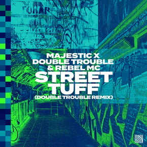 Street Tuff (Double Trouble Remix) by Rebel MC Cover Art