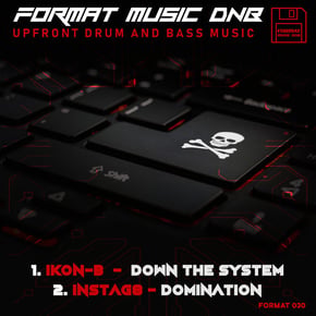 Down the System & Domination by Ikon-B Cover Art