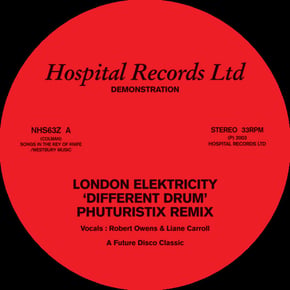 Different Drum (Remixes 3) by S.P.Y, London Elektricity & Phuturistix Cover Art