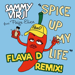 Spice Up My Life (Flava D Remix) by Flava D, Sammy Virji & Paige Eliza Cover Art