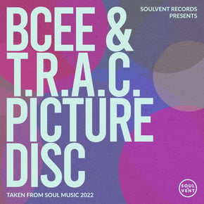 Picture Disc by In:Most, BCee & T.R.A.C. Cover Art
