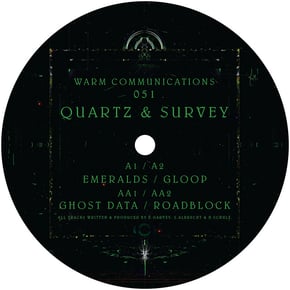 Emeralds EP by Theory, Quartz & Survey Cover Art