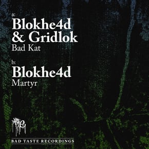 Bad Kat / Martyr by BLOKHE4D & Gridlok Cover Art
