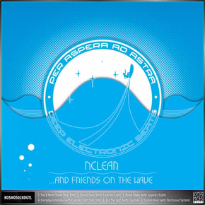 ...And Friends On The Wave by NClear, Electrosoul System, Eugenics Eight & Liquitek Cover Art