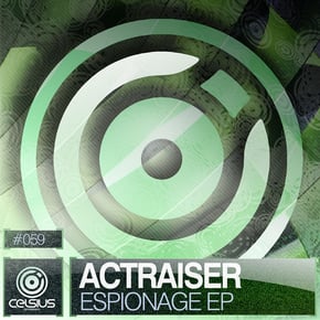 Espionage EP by Actraiser Cover Art