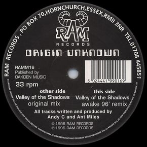 Valley of the Shadows by Origin Unknown Cover Art