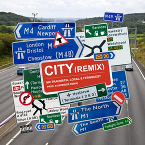 City (remix) by Mr Traumatik, Local & Fernquest Cover Art