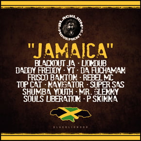 Jamaica by Liondub, Blackout JA & P Skinna Cover Art