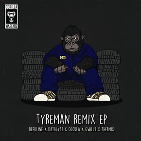 Tyreman (The Remix EP) by Deekline & Katalyst Cover Art
