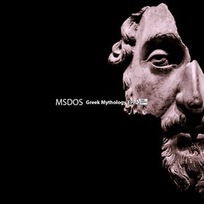 Greek Mythology by Dan Guidance & MSDOS Cover Art
