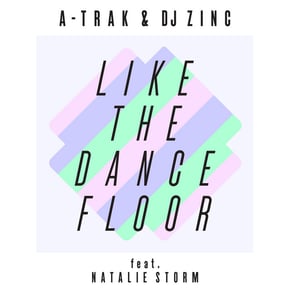 Like the Dancefloor EP (feat. Natalie Storm) by DJ Zinc Cover Art