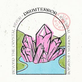 Beyond the Crystal River EP by Drumterror Cover Art