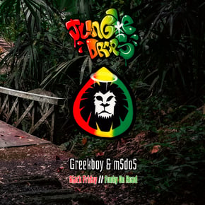 Jungle Drops 19 by Greekboy & MSDOS Cover Art