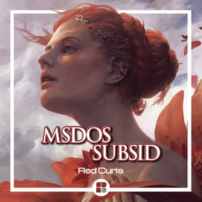 Red Curls EP by MSDOS & Subsid Cover Art