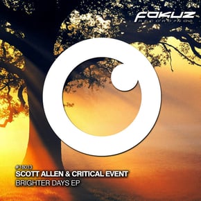Brighter Days EP by Critical Event & Scott Allen Cover Art