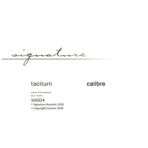 Taciturn / Butter Love by Calibre Cover Art