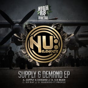 Supply & Demand / Ice Beam / Rif Raf / Warning by Nu Elementz Cover Art